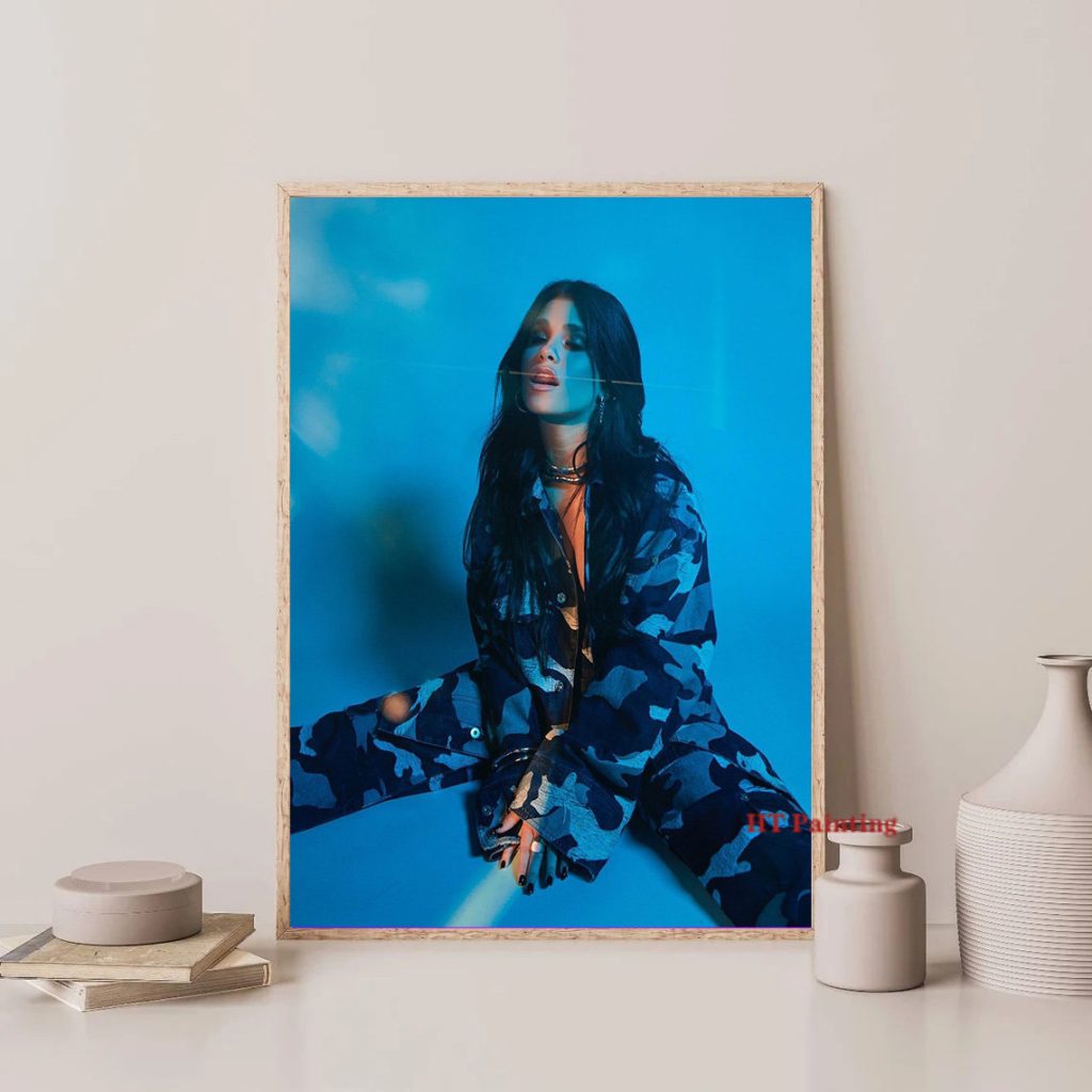 Nessa Barrett Singer Young Forever Tour 2023 Poster Canvas Painting Retro Music Wall Art Pictures Room 7 - Nessa Barrett Shop