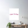 I Hope I Die First - Nessa Barrett Lyrics Poster Official Nessa Barrett Merch