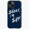 Nessa Barrett Merch Sorry Im Shy Iphone Case Official Nessa Barrett Merch