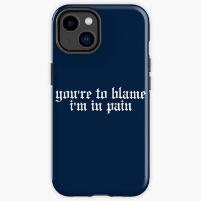 Nessa Barrett. You_Re To Blame I_M In Pain Iphone Case Official Nessa Barrett Merch