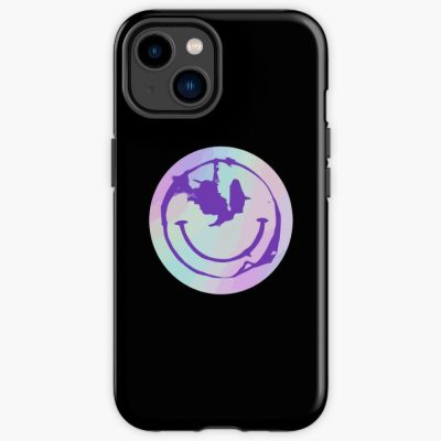 Nessa Barrett Smiley Pin Iphone Case Official Nessa Barrett Merch