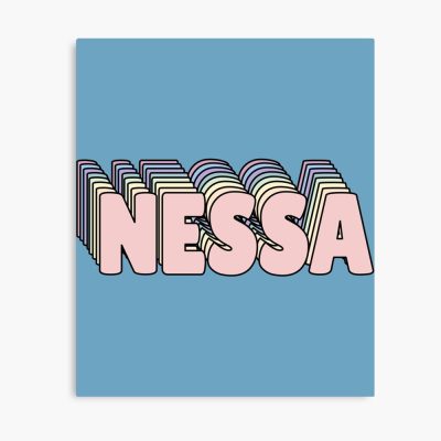 Nessa Name Poster Official Nessa Barrett Merch