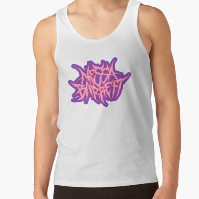 Nessa Barrett Typography Tank Top Official Nessa Barrett Merch