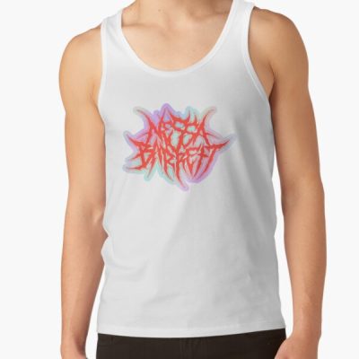 Nessa Barrett Typography Tank Top Official Nessa Barrett Merch