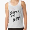 Nessa Barrett Merch Sorry I’M Shy Tank Top Official Nessa Barrett Merch