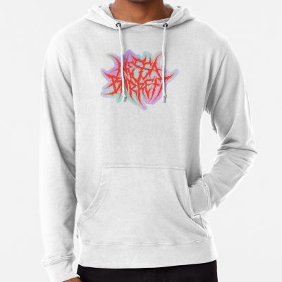 Nessa Barrett Typography Hoodie Official Nessa Barrett Merch