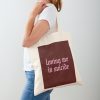 Nessa Barrett. Loving Me Is Suicide Tote Bag Official Nessa Barrett Merch