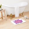 Nessa Barrett Typography Bath Mat Official Nessa Barrett Merch