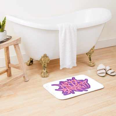 Nessa Barrett Typography Bath Mat Official Nessa Barrett Merch