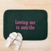 Nessa Barrett. Loving Me Is Suicide Bath Mat Official Nessa Barrett Merch