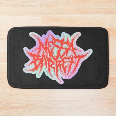 Nessa Barrett Typography Bath Mat Official Nessa Barrett Merch