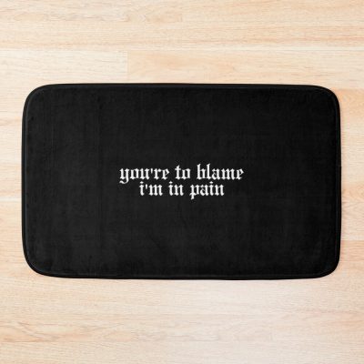 Nessa Barrett. You_Re To Blame I_M In Pain Bath Mat Official Nessa Barrett Merch