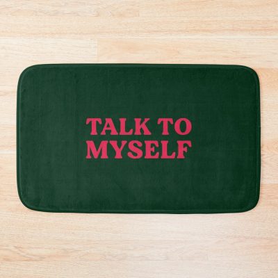 Talk To Myself - Nessa Barrett Bath Mat Official Nessa Barrett Merch