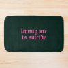 Nessa Barrett. Loving Me Is Suicide Bath Mat Official Nessa Barrett Merch