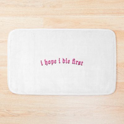 I Hope I Die First - Nessa Barrett Lyrics Bath Mat Official Nessa Barrett Merch