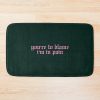 Nessa Barrett. You_Re To Blame I_M In Pain Bath Mat Official Nessa Barrett Merch