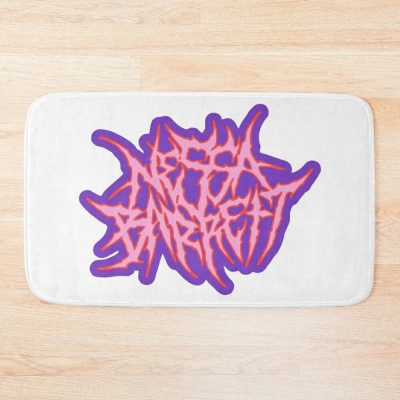 Nessa Barrett Typography Bath Mat Official Nessa Barrett Merch