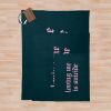 Nessa Barrett. Loving Me Is Suicide Throw Blanket Official Nessa Barrett Merch