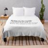 Nessa Barrett Aesthetic Quote Lyrics Motivational Throw Blanket Official Nessa Barrett Merch