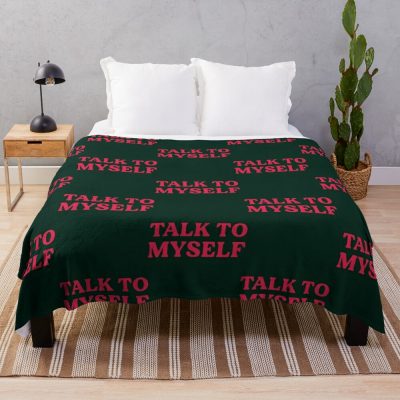 Talk To Myself - Nessa Barrett Throw Blanket Official Nessa Barrett Merch