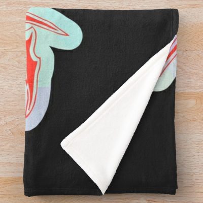 Nessa Barrett Typography Throw Blanket Official Nessa Barrett Merch