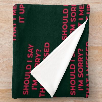 Quote - Nessa Barrett Throw Blanket Official Nessa Barrett Merch