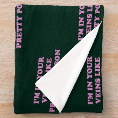 Pretty Poison - Nessa Barrett Throw Blanket Official Nessa Barrett Merch