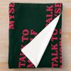 Talk To Myself - Nessa Barrett Throw Blanket Official Nessa Barrett Merch