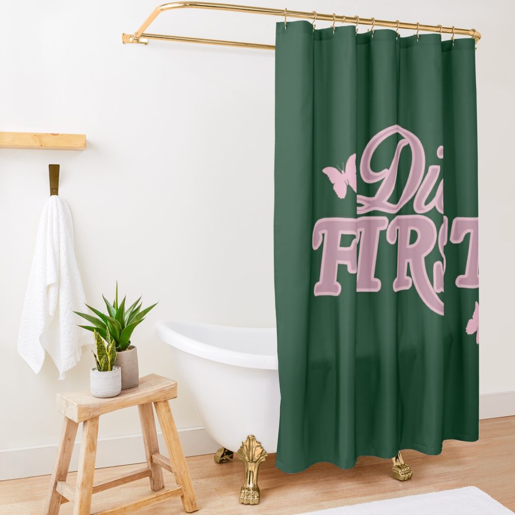 Die First Nessa Barrett Shower Curtain Official Nessa Barrett Merch