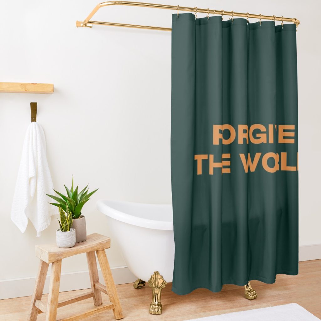 Forgive The World - Nessa Barrett Shower Curtain Official Nessa Barrett Merch