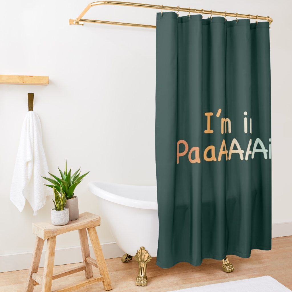 Im In Pain Nessa Barrett Shower Curtain Official Nessa Barrett Merch