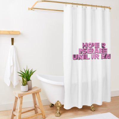 I Hope Your Miserable Until Your Dead - Nessa Barrett Shower Curtain Official Nessa Barrett Merch