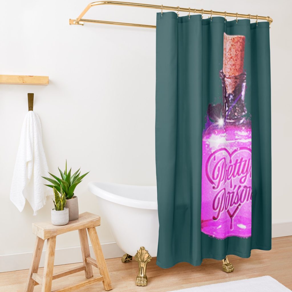 Nessa Barrett Shower Curtain Official Nessa Barrett Merch