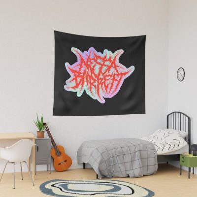 Nessa Barrett Typography Tapestry Official Nessa Barrett Merch