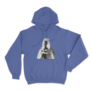 Photo Negative Unisex Hoodie Blue